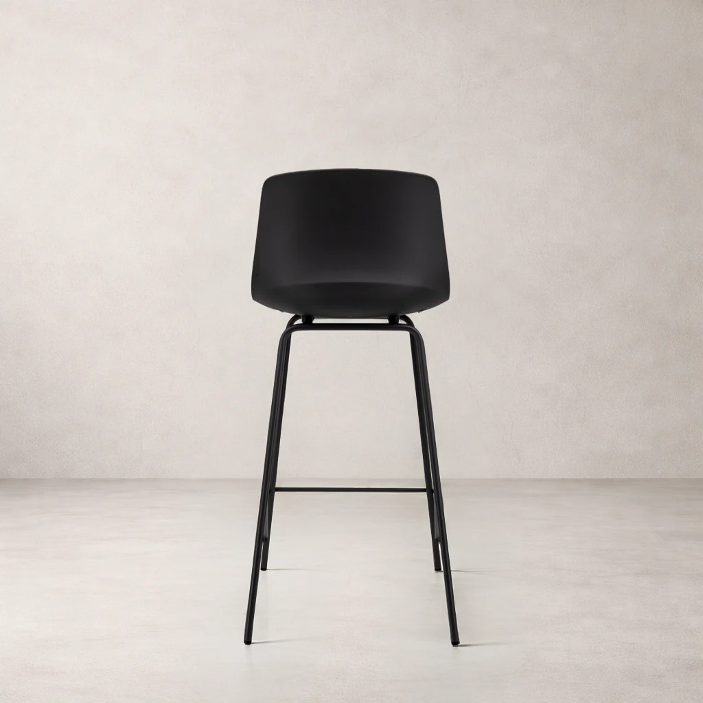 Agata Counter Stool - Black - Image 5