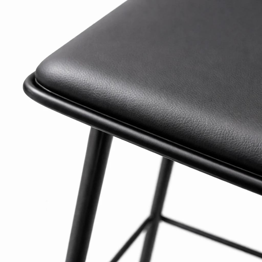 Agata Counter Stool - Black - Image 7