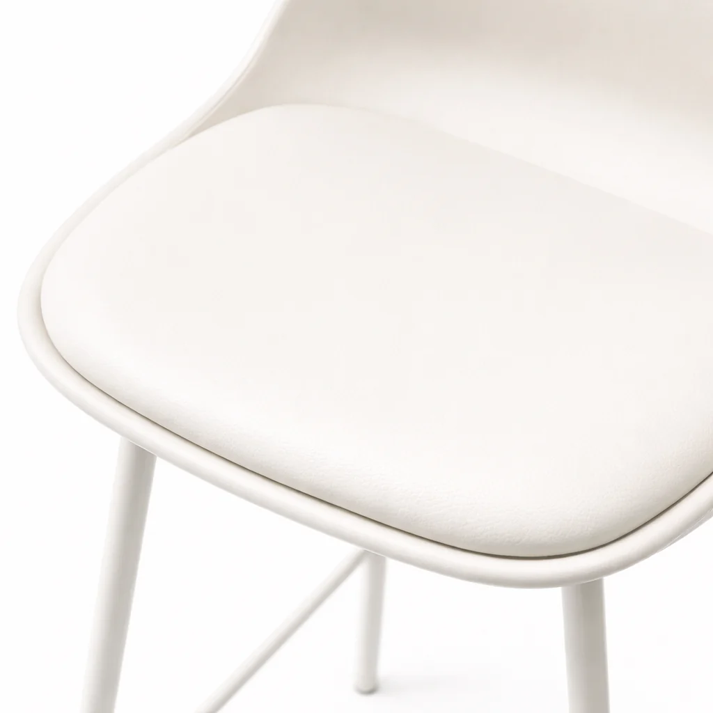 Agata Counter Stool - Neutral White - Image 6