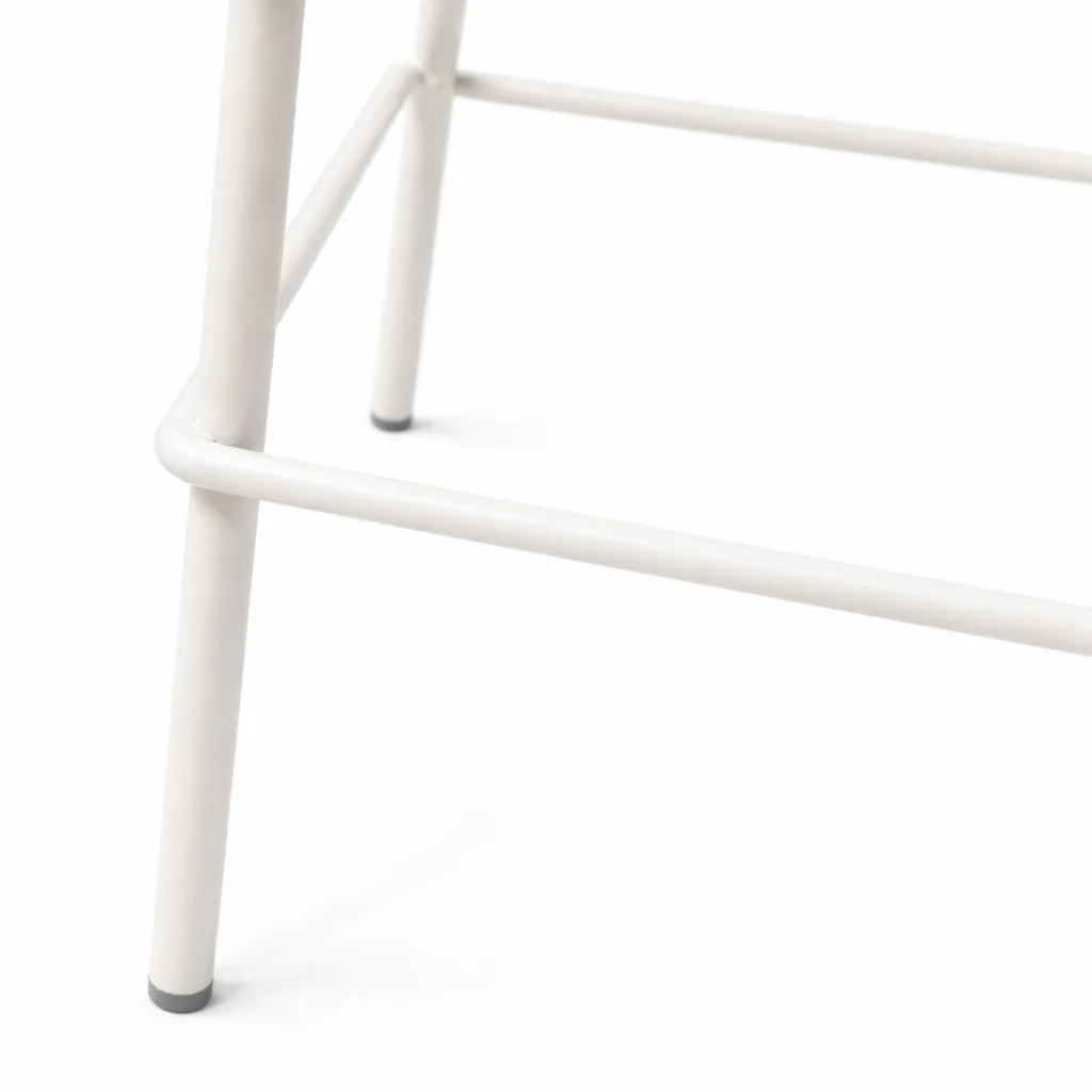 Agata Counter Stool - Neutral White - Image 7