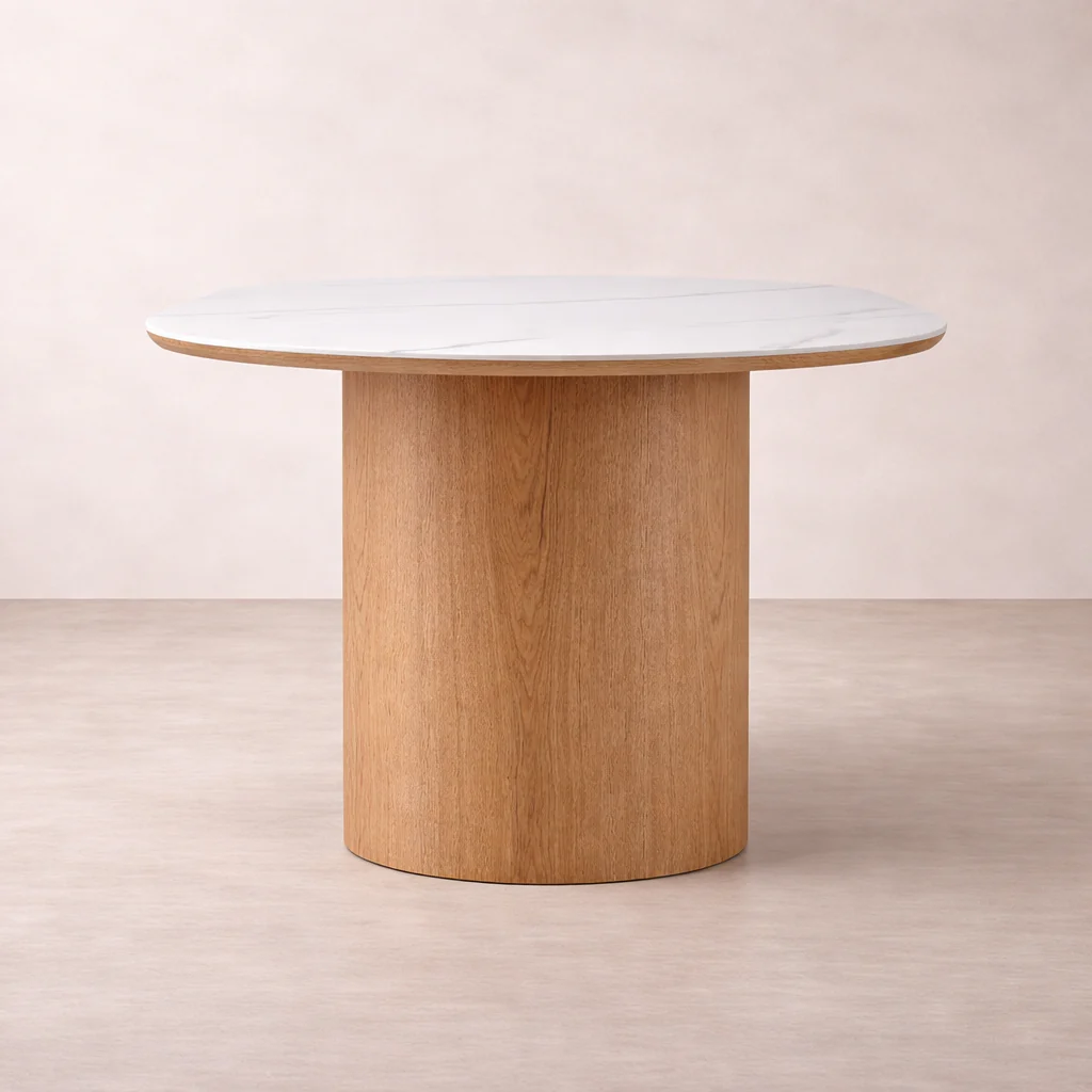 Marbella 78.7" Sintered Stone Dining Table - Image 4