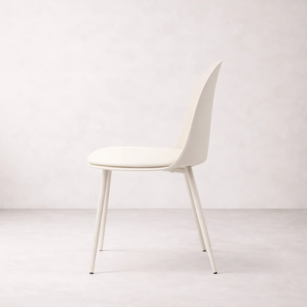 Matilda Dining Chair - Neutral White - Image 3