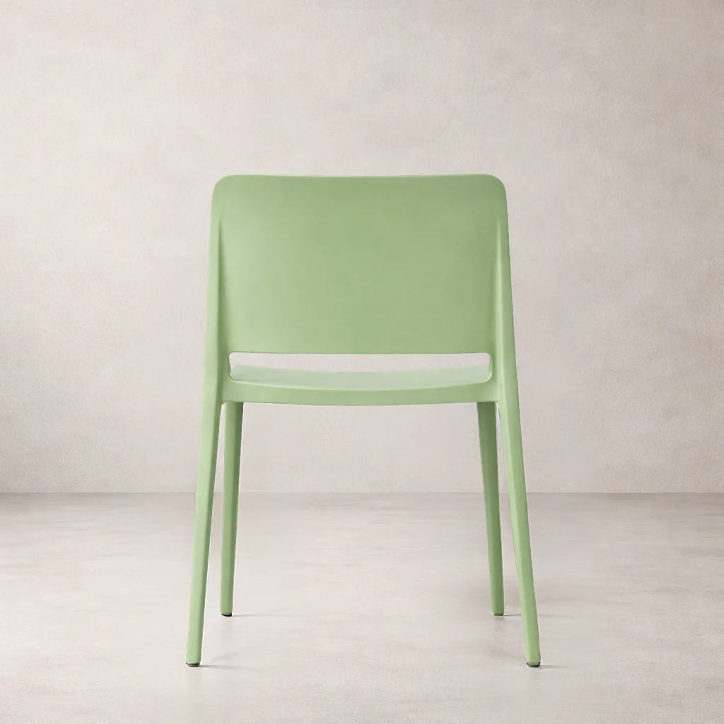 Pamela Stackable Dining Chair - Green - Image 5