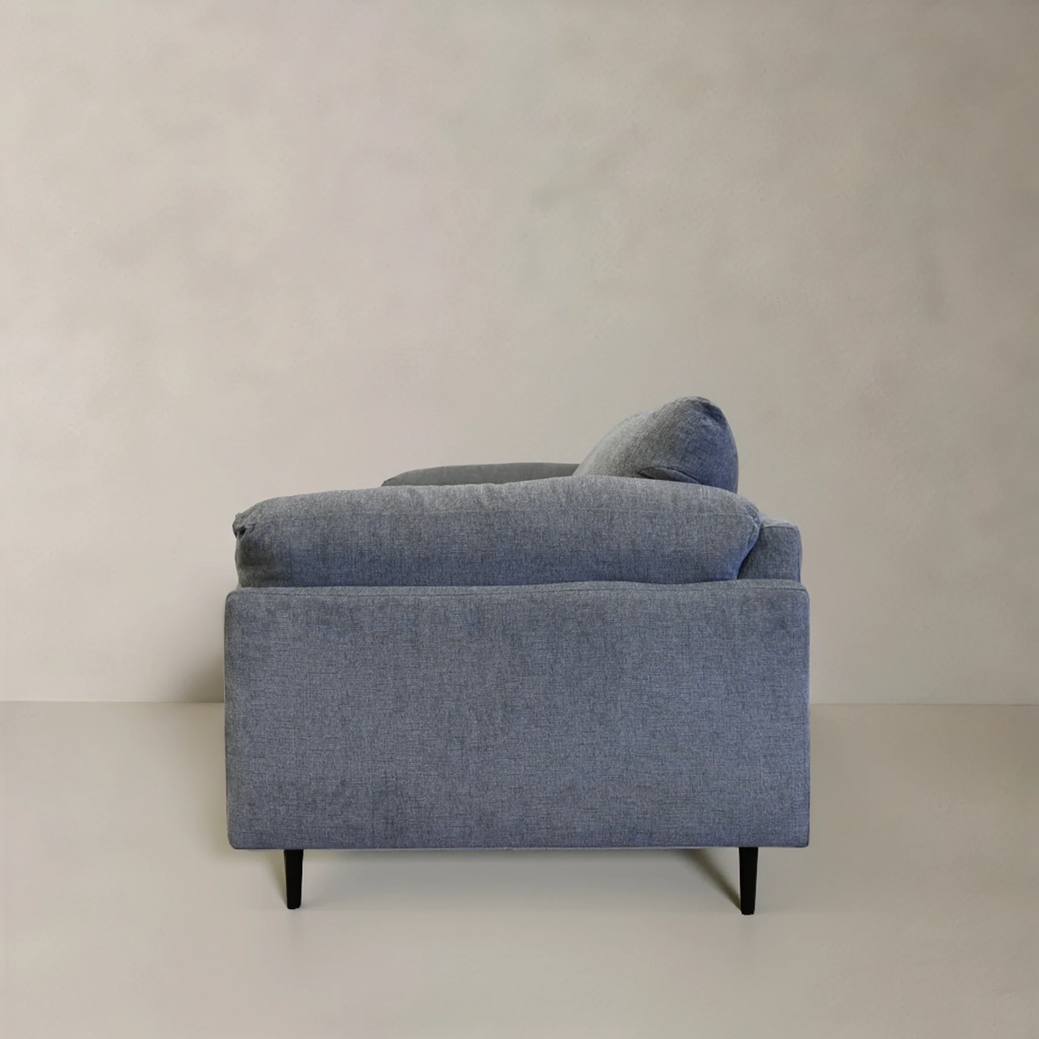 Siena 84" Fabric Sofa - Grey - Final Sale - Image 3