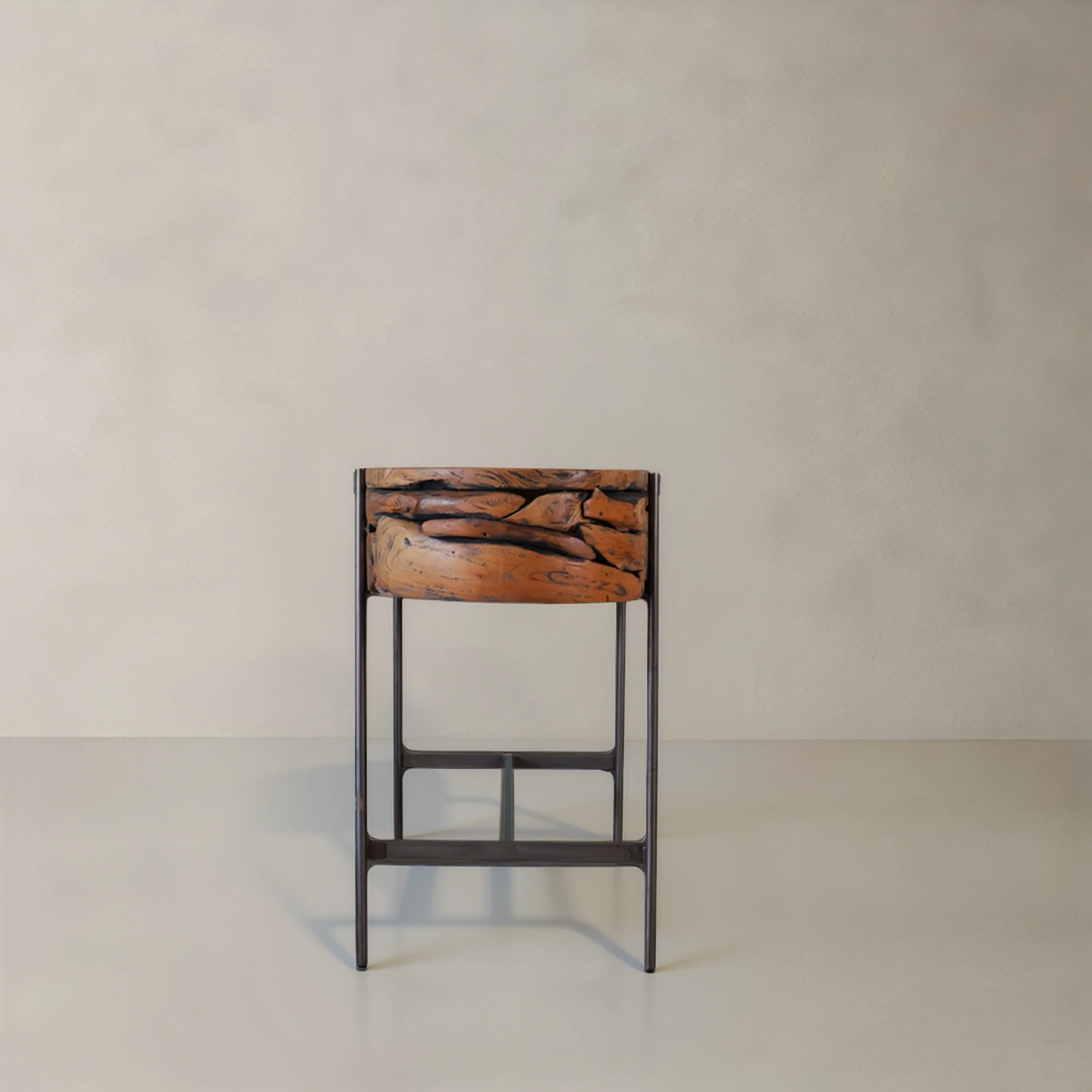 Strata 55.1" Solid Teak Console - Natural - Image 3