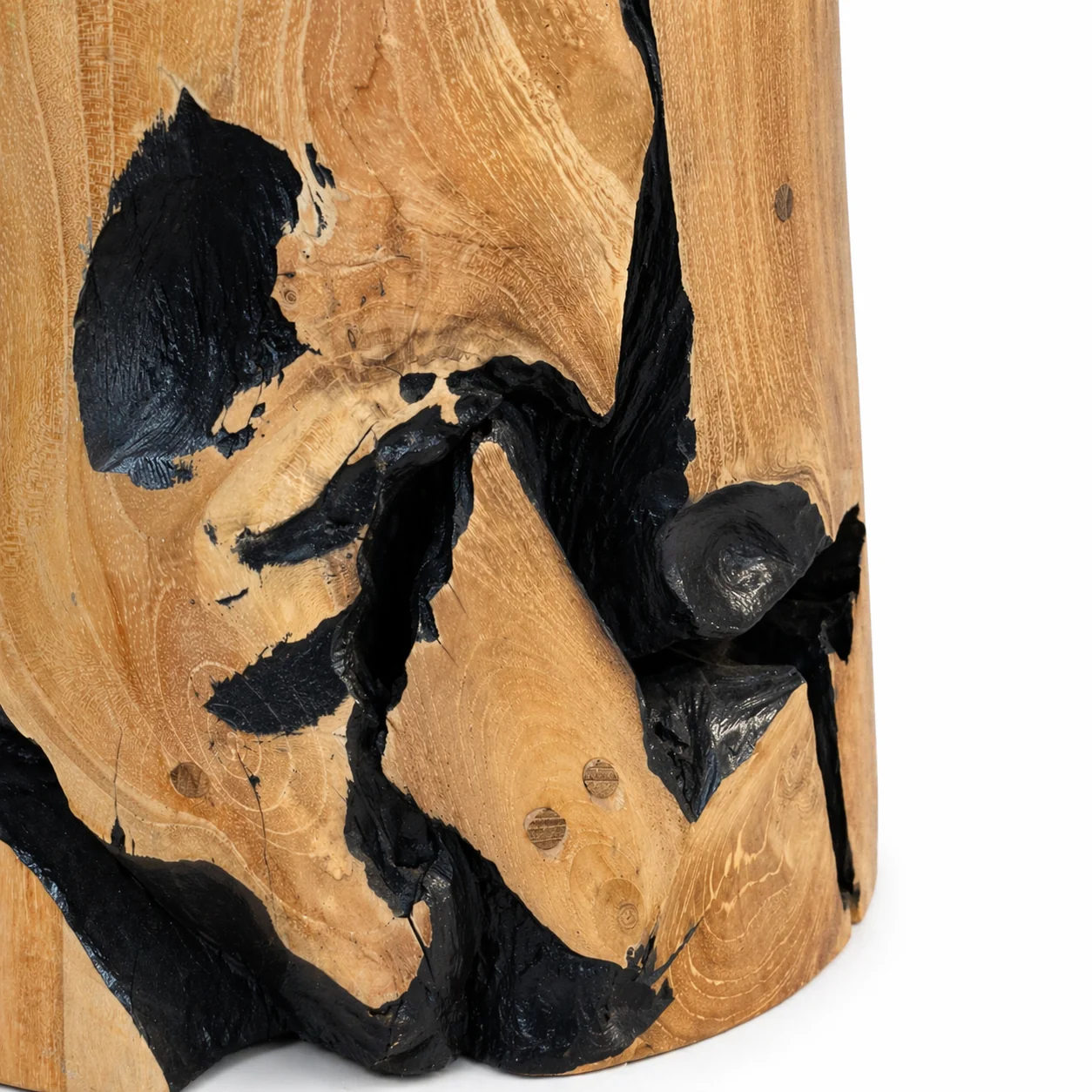 Tierra Solid Teak Root Side Table - Image 4