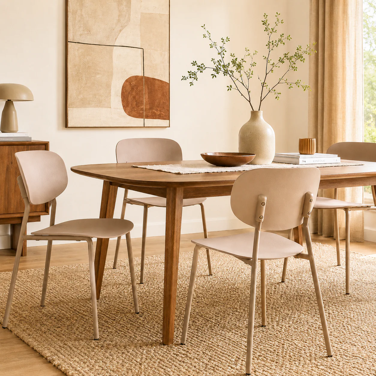 Vivian Dining Chair - Brown - Image 2
