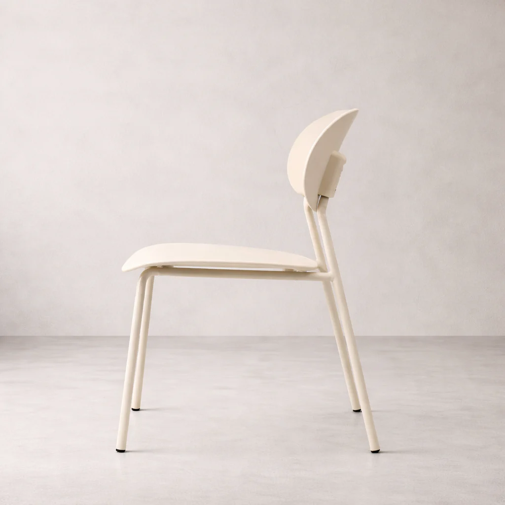 Vivian Dining Chair - Neutral White - Image 4