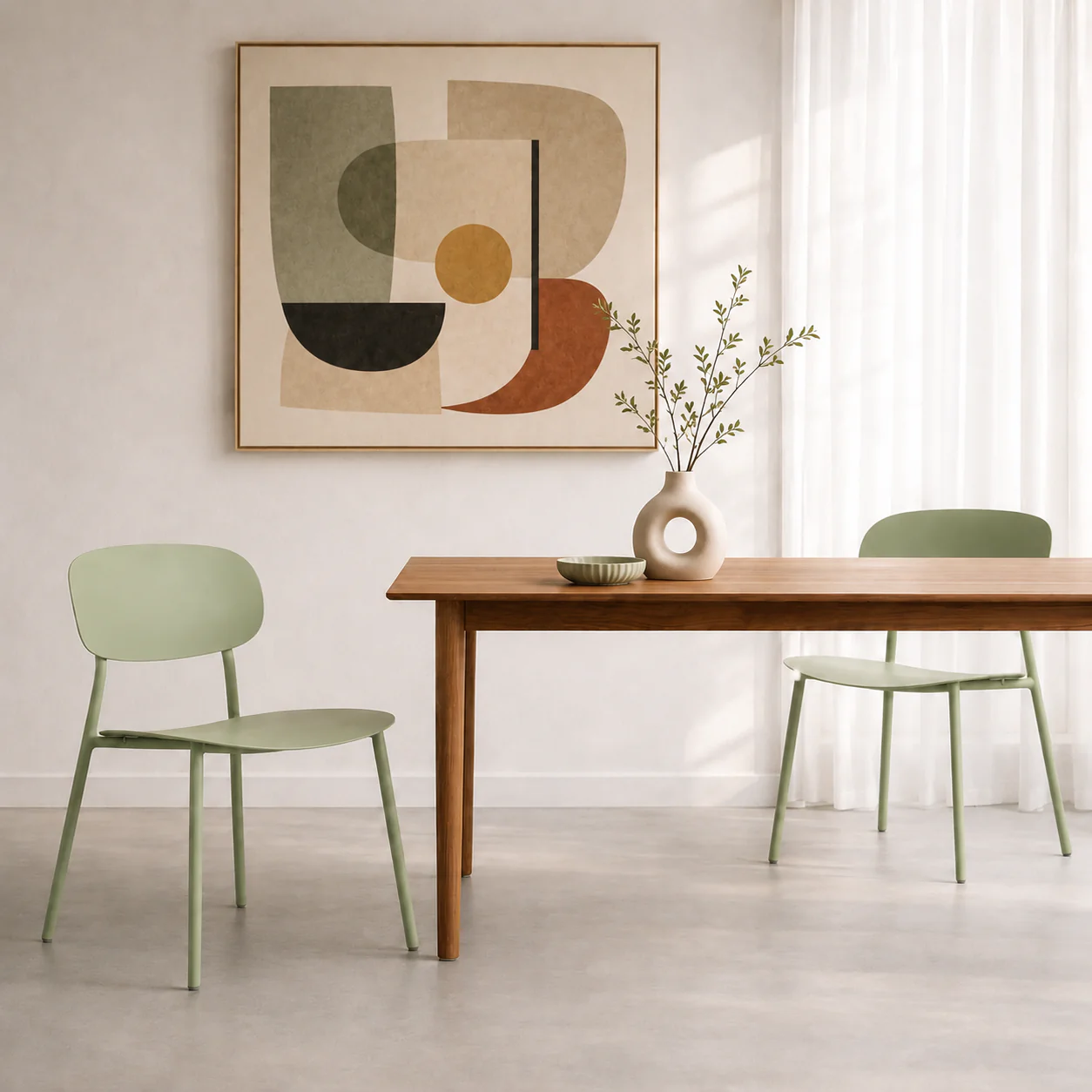 Vivian Dining Chair - Green - Image 2